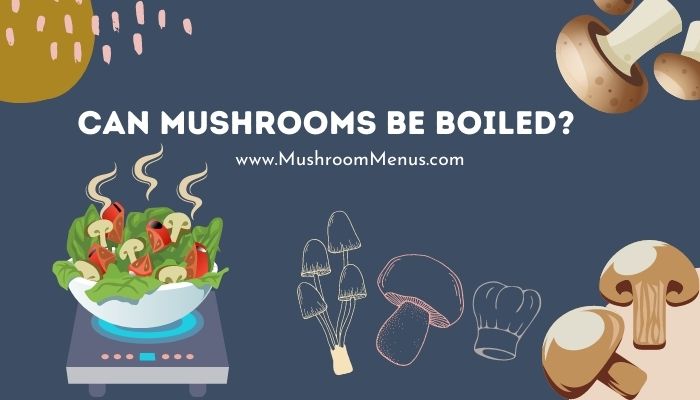 Can Mushrooms Be Boiled