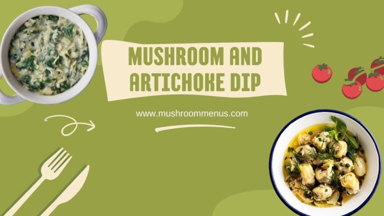 Mushroom and artichoke dip